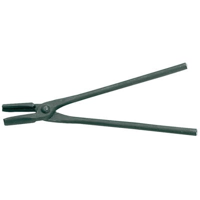 Gedore Schmiedezange mit Rundmaul, für Werkstücke bis 12 mm, aufgelegtes Gelenk, Stahl, 400 mm, 870 g, 231-400