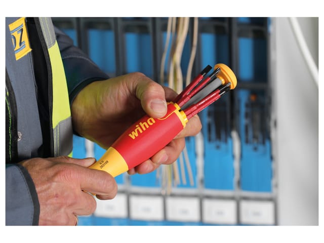 Wiha Magazin-Bithalter LiftUp mit 6 slimBits 2831-09020
