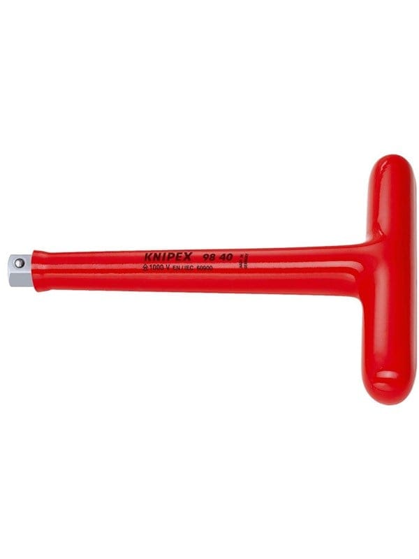 Knipex Quergriff 1000V-isoliert mit Außenvierkant 1/2 L.200mm''