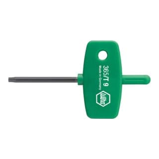 Wiha Stiftschlüssel mit Schlüsselgriff TX schwarzoxidiert T5 x 35 mm