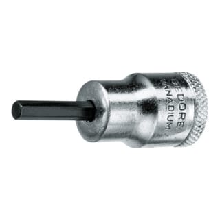 Gedore IN 30 4 Schraubendrehereinsatz 3/8" Innen-6-kant 4 mm