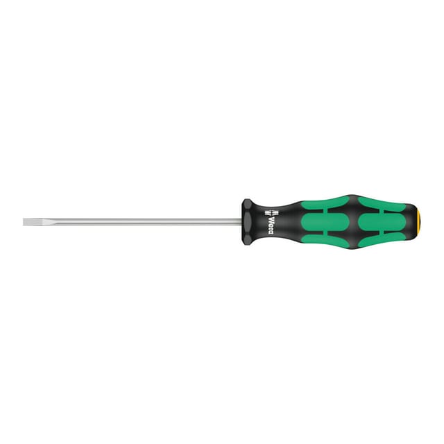 Wera 335 Schlitz-Schraubendreher - Elektrikerklinge, 0,6 x 3,5 x 100 mm