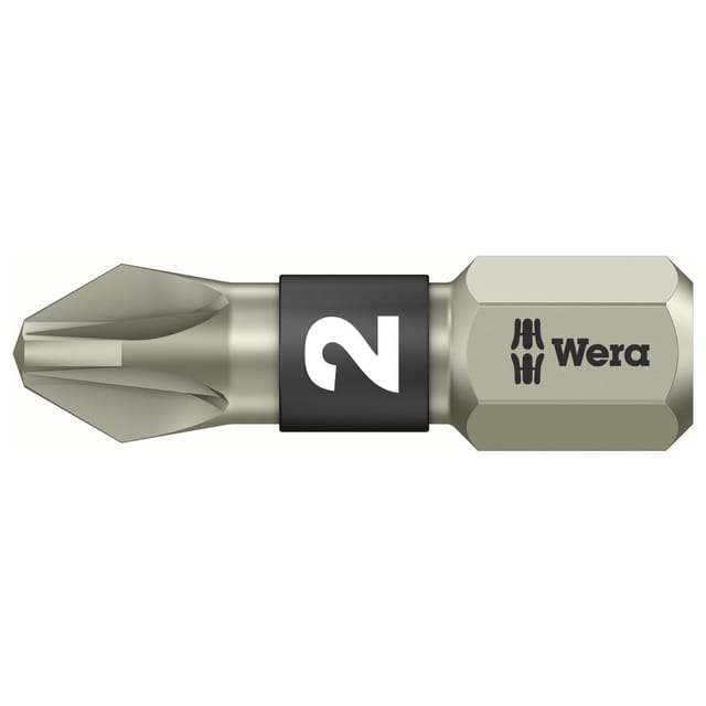 Wera 3855/1 TS Bits, Edelstahl, PZ 1, Länge 25 mm