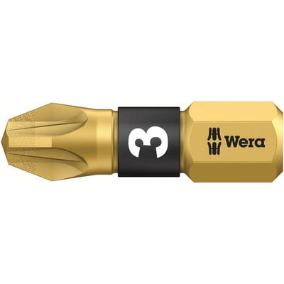 Wera 855/1 BDC Pozidriv-Bits, PZ 3, Länge 25 mm
