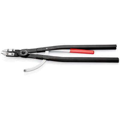 KNIPEX 44 10 J5 Sicherungsringzange für Innenringe in Bohrungen schwarz pulverbeschichtet 570 mm