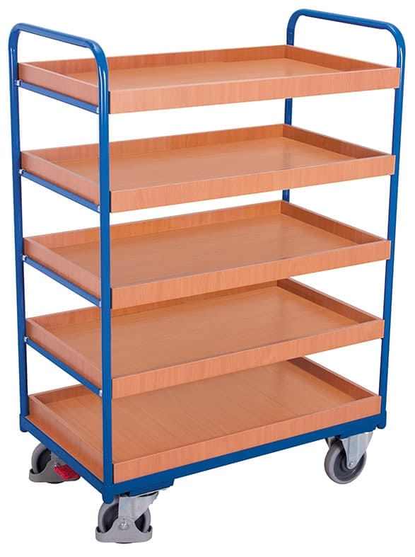 VARIOfit Etagenwagen hoch 815 x 455 mm 5 Tabletts