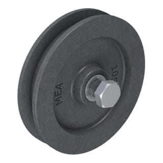 MEA Lose Guss-Rolle 75 mm
