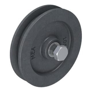 MEA Lose Guss-Rolle 140 mm