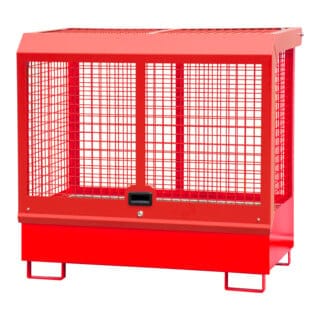 Bauer Südlohn Gefahrstoff-Depot GD-C, lackiert, Feuerrot