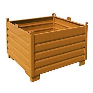 Bauer Südlohn Sammelbehälter-System SBS 1000, lackiert, Gelborange