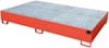 Bauer Südlohn Auffangwanne AW 1000-10F, lackiert, Feuerrot