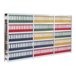 Regalwerk BERT Archivregal Anbaufeld HxBxT 2500x875x300mm