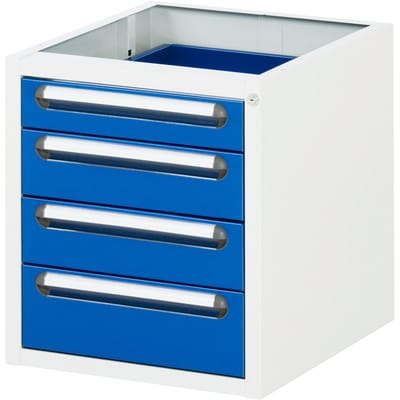 Rau Schubladenschrank E-3-4 Arbeitstisch E BxTxH 490x600x545 mm