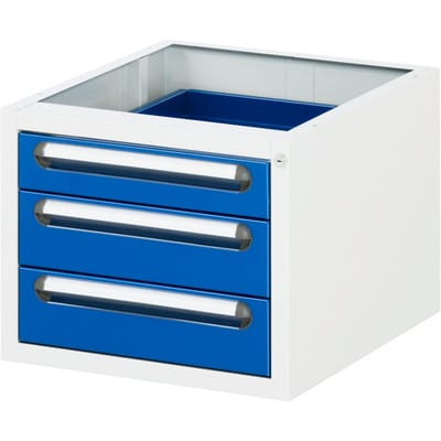 Rau Schubladenschrank E-2-3 Arbeitstisch E BxTxH 490x600x395 mm