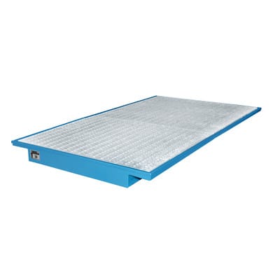 Bauer Südlohn Einhängewanne EHW 2200, lackiert, Lichtblau