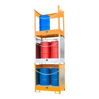 Bauer Südlohn Fass-Stapelpalette FSP-2 G, feuerverzinkt
