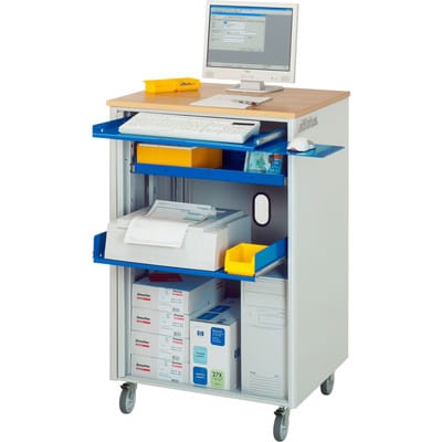 Rau Computer-Station mobil BxTxH 720x660x1100mm