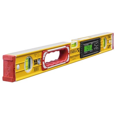 STABILA Elektronik-Wasserwaage TECH 196 electronic IP 65, 61 cm, mit Wasserwaagen-Tasche