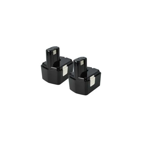 Ersatzakku 2x 2100 Mah Nimh 14,4 V – Kompatibel Mit Hitachi Eb 14h, Eb 14s, Eb 1430x, Eb 14b, Eb 1430r – Verlängerte Laufzeit