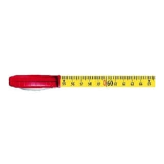 BMI Rahmenbandmaß ERGOLINE L.50m Band-B.13mm A mm/cm EG II Alu.weiß Stahlmaßband