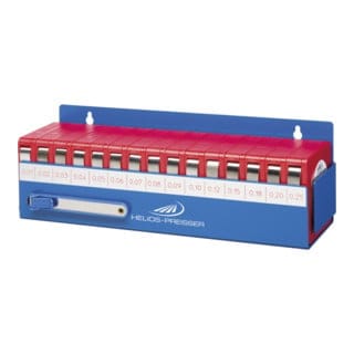 Helios Preisser Fühlerlehrenband-Set 0,30-1,00 mm 15-teilig
