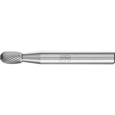 PFERD TOOLS Hartmetall Frässtift Tropfen TRE Ø 06x10mm Schaft-Ø 6 mm Z5 universal fein