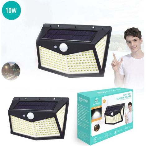 Solar-photovoltaikleuchte Mit Lichtsensor, 212 Leds Für Den Außenbereich, Tx-9501