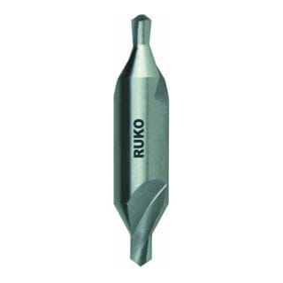 RUKO Zentrierbohrer DIN 333 HSS Form A Ø 1,0 x 31,5 x 3,15 mm