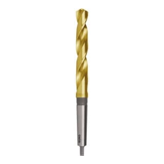 RUKO Spiralbohrer DIN 345 Typ N HSSE Co 5 TiN D 10,5 mm L 168 mm