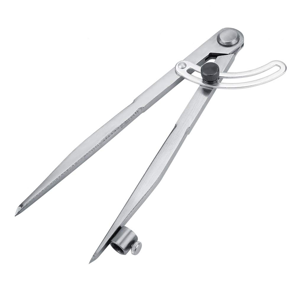 200-mm-zimmermannszirkel – Lederzirkel + Stifthalter – Geometrie – Zeichnen – Kreisteiler