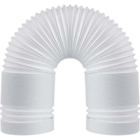 Flexibler Pvc-abluftschlauch, 130 Mm (5 Zoll), Universell Einsetzbar, 3 M Länge, Für Klimaanlagen, Dunstabzugshauben Und Wäschetrockner.