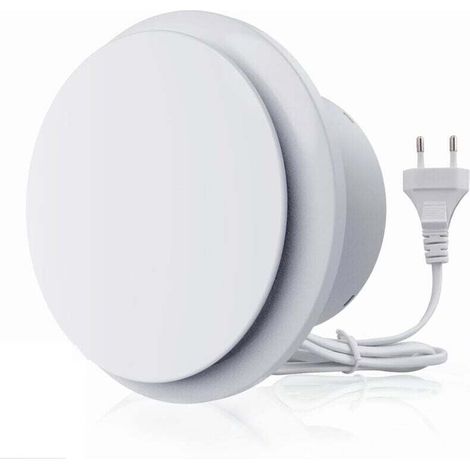 130 M³/h 12-w-abluftventilator – Leiser Abluftventilator – Energieeffizient Für Badezimmer, Küchen, Gewächshäuser, Zelte – 10 Cm