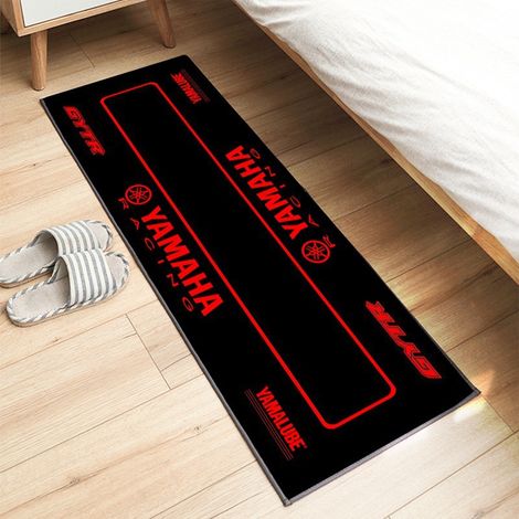 Motorrad-ausstellungsmatte, 80 X 200 Cm, Rutschfest, Ideal Für Motorradfans. Dekorative Matte, Fleckenabweisend Und Leicht Zu Reinigen.