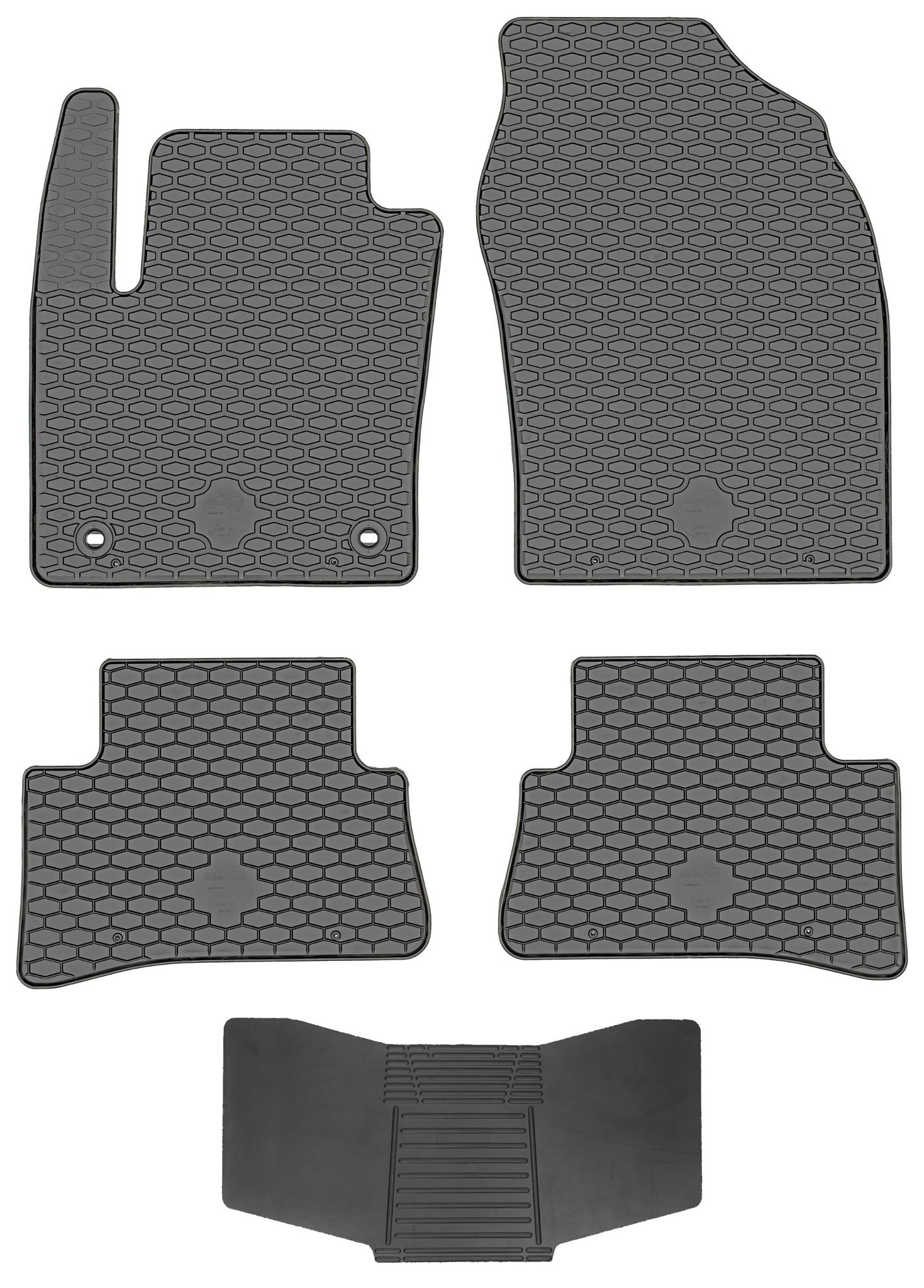 Doma 221904 Fußmatten + 251992 Abdeckung – Toyota C-hr I 2017–2023. Einbaufertig Für Fahrerkabine.