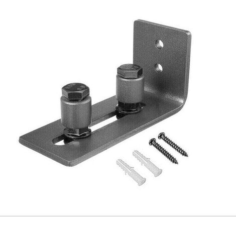 Rail De Guidage Pour Portail Coulissant En Acier Au Carbone Réglable – Accessoire De Quincaillerie Pour Porte De Grange
