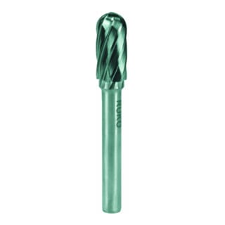 RUKO Frässtift Form C WRC D 12mm Kopflänge 25mm Schaftdurchmesser 6mm HM Verz.Alu