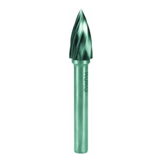 RUKO Hartmetall Frässtift Alu Form G Spitzbogen (SPG) Durchmesser 6,0 mm