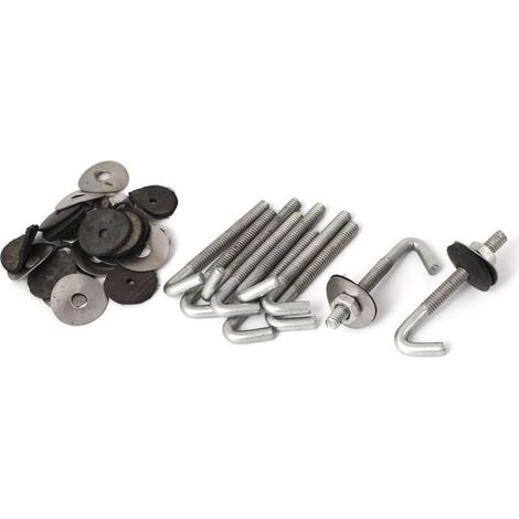 60 Mm Länge 6 Mm X 40 Mm Gewinde 7 Form Metall Sechskantmutter Unterlegscheibe