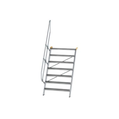 MUNK Aluminium-Treppe Stufen 60° 7 Stufen