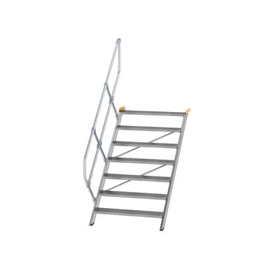 MUNK Aluminium-Treppe Stufen 45° 7 Stufen