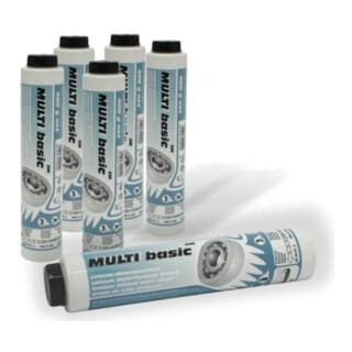 Lithiummehrzweckfett Lube-Shuttle MULTI basic 2M 400g hell Schraubkartusche MATO