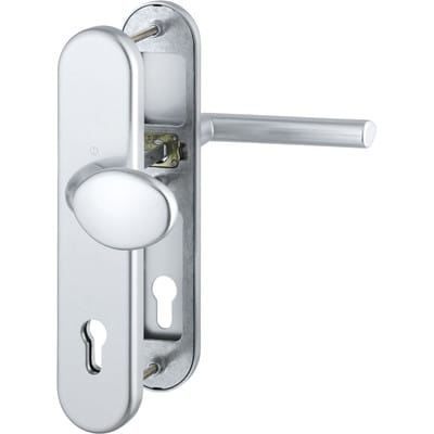 Hoppe Schutzgarnitur Stock.76G/3331/3410/1140 Alu.F1 92mm 67-72mm