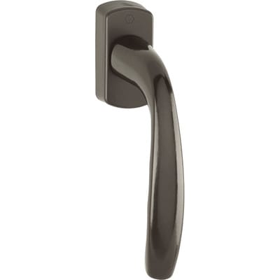 Hoppe Fenstergriff New York 0810/U10 35mm vorstehend nicht abschließbar F8707 dunkelbraun