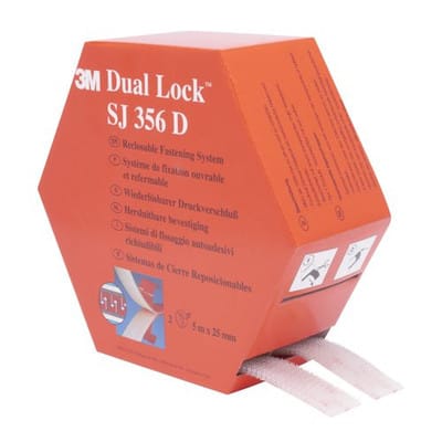 Dual Lock SJ356D Flexibl.Druckverschluss 2x5m 3M