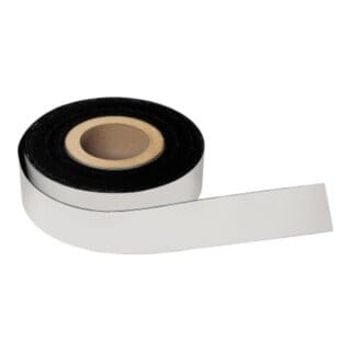 Magnetoplan Magnetband PVC, weiß, 30 m x 30 x 0,6 mm