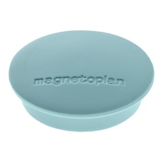 Magnetoplan Magnet Discofix Junior, 10 Stück, blau