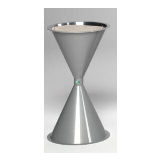 VAR Kunststoff-Standascher silber
