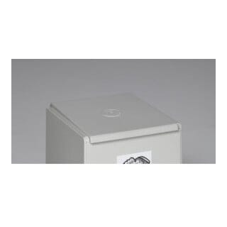 VAR Deckel für Kunststoffcontainer 60 l lichtgrau