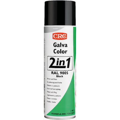 CRC Galvacolor 9005 Schwarz Rostschutzfarbe 2-in-1 500 ml