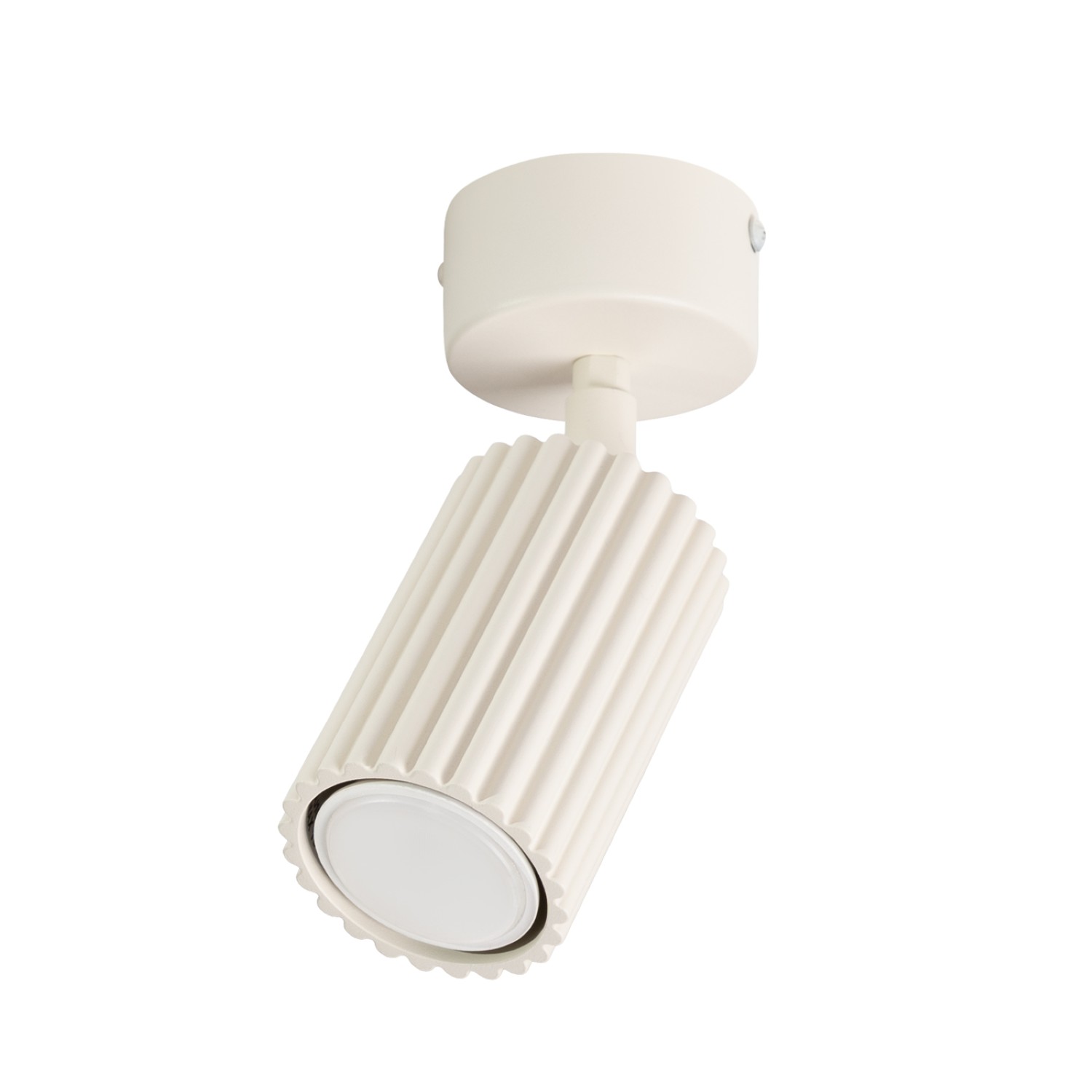 Deckenleuchten Karbon Beige 1xgu10 7cm Aluminium Sollux